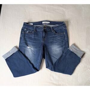 Torrid Sz 18 Boyfriend Cropped Jeans